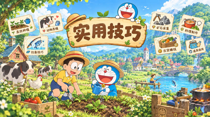 哆啦A梦牧场物语-实用技巧