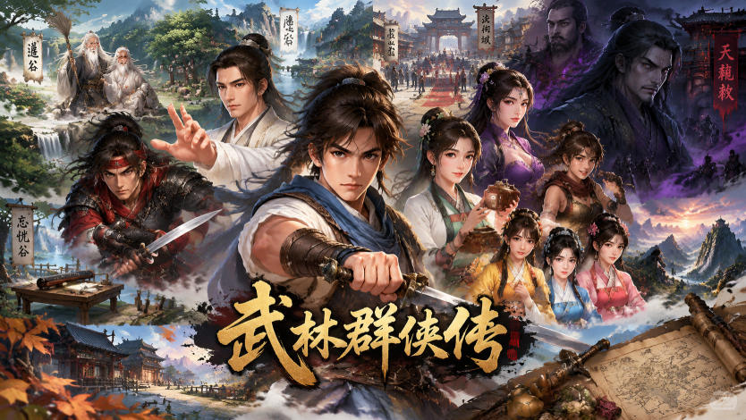 《武林群侠传》剧情攻略：那年点开的"武"字，开启了武侠大门