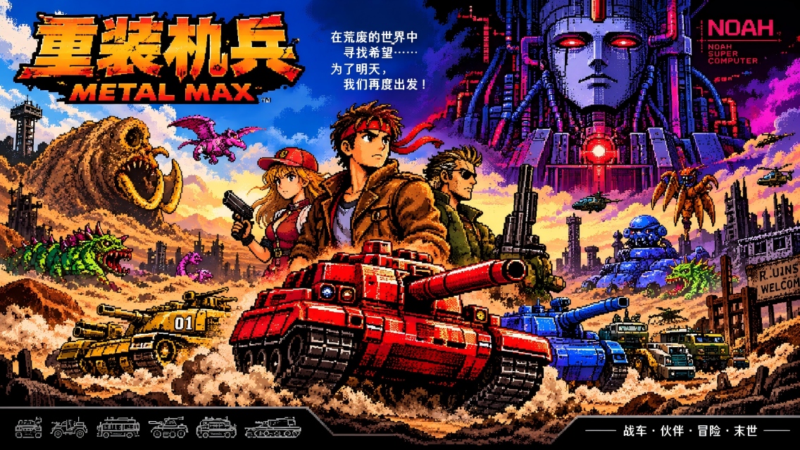 《重装机兵》(Metal Max)  全方位攻略